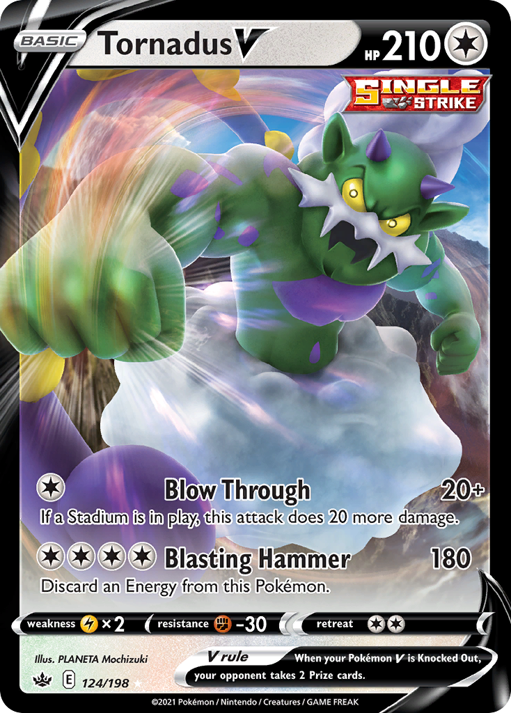 Chilling Reign Tornadus V #124/198
